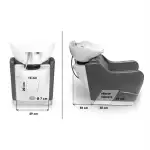 AVENANT hairdressing station with massager