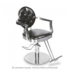 LOUIS hairdressing chair black