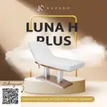 LUNA H PLUS cosmetic bed with Vibesound - White