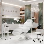 Cosmetic chair Niko F with a swivel function