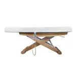 LUNA X PLUS cosmetic bed with heating - White