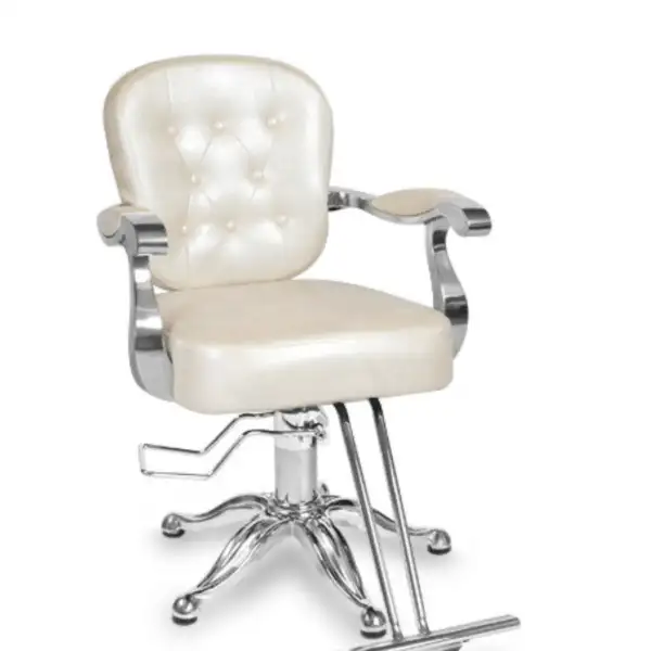 ANTIQUE pearl hairdressing chair