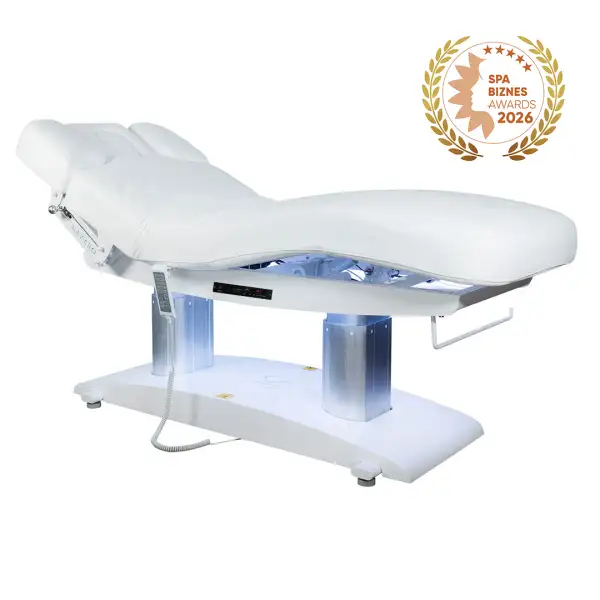 LUNA H PLUS PURE cosmetic bed with heating - White