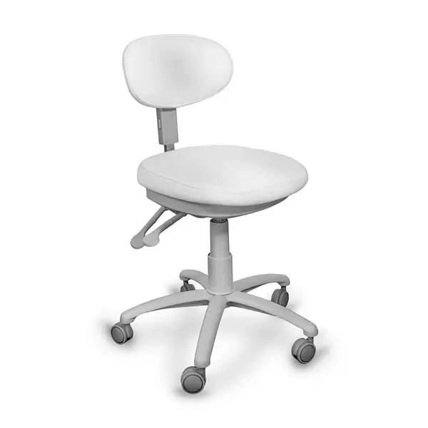 MediTab treatment stool - white