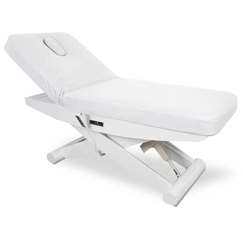 LUNA X PLUS PURE massage bed with heating - White
