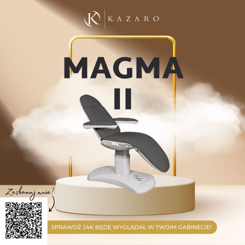 Magma II cosmetic chair white