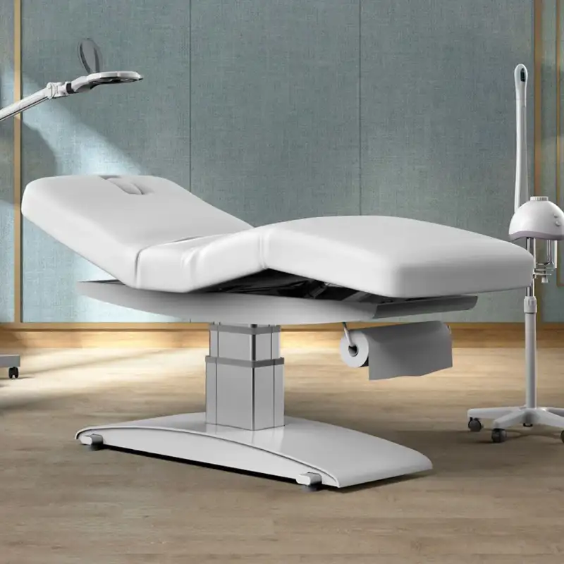 LUNA T PLUS PURE cosmetic bed with heating - White