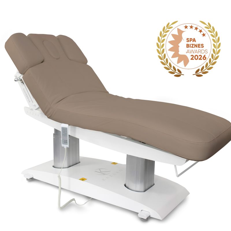 LUNA H PLUS PURE cosmetic bed with heating - Light Grey