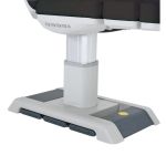 Fotel zabiegowy Aspromus 2401 z podgrzewaniem - Valencia Schwarz Czarny