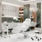 Fotel zabiegowy NIKO F z podgrzewaniem - Schwarz