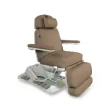 Fotel zabiegowy NIKO F z podgrzewaniem - Silvertex TAUPE