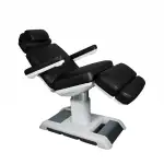 Fotel kosmetyczny ASPROMUS 2401 Plus z podgrzewaniem - Czarny