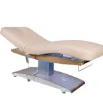 Łóżko kosmetyczne LUNA T PLUS z podgrzewaniem - Beżowy