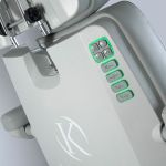 Fotel kosmetyczny ASPROMUS 2401 Plus z podgrzewaniem - Czarny