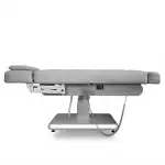 Łóżko kosmetyczne  Zenith z podgrzewaniem - Szare, Szara podstawa