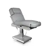 Łóżko kosmetyczne  Zenith z podgrzewaniem - Szare, Szara podstawa