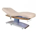 Łóżko kosmetyczne LUNA T PLUS z podgrzewaniem - Beżowe