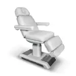 Fotel kosmetyczny ASPROMUS 2401 Plus z podgrzewaniem - Jasny Szary