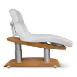 Łóżko kosmetyczne LUNA H PLUS z podgrzewaniem - Biały