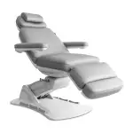 Fotel kosmetyczny ASPROMUS 2403 Plus z podgrzewaniem - Jasny Szary