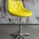 Krzesło kosmetyczne JULA Swarovski Elements Żółty