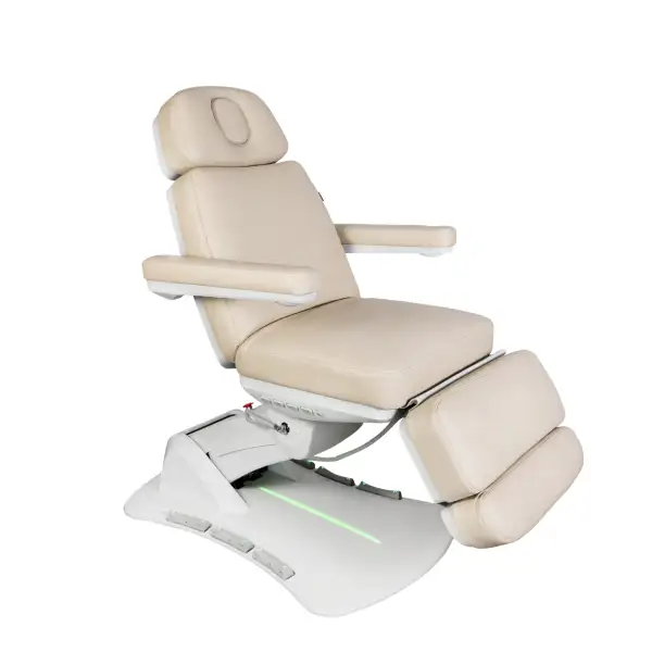 Fotel zabiegowy ASPROMUS 2403 Plus z podgrzewaniem - Valencia Sisal