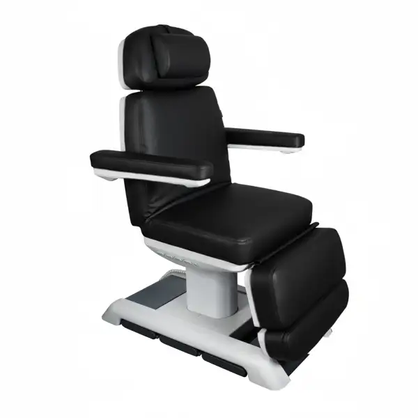 Fotel kosmetyczny ASPROMUS 2401 Plus z podgrzewaniem - Czarny