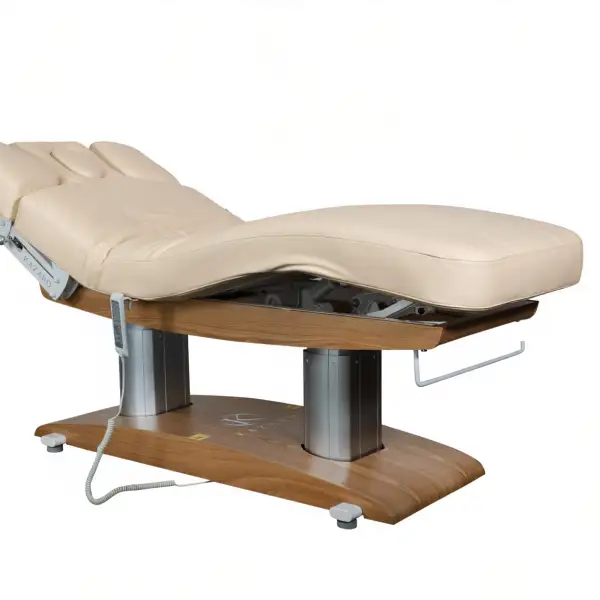 Łóżko kosmetyczne LUNA H PLUS z podgrzewaniem - Beżowy