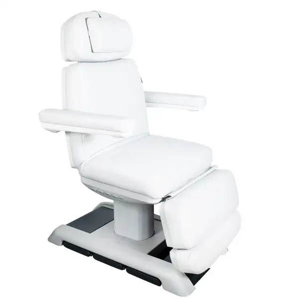 Fotel kosmetyczny ASPROMUS 2401 Plus z podgrzewaniem - Biały