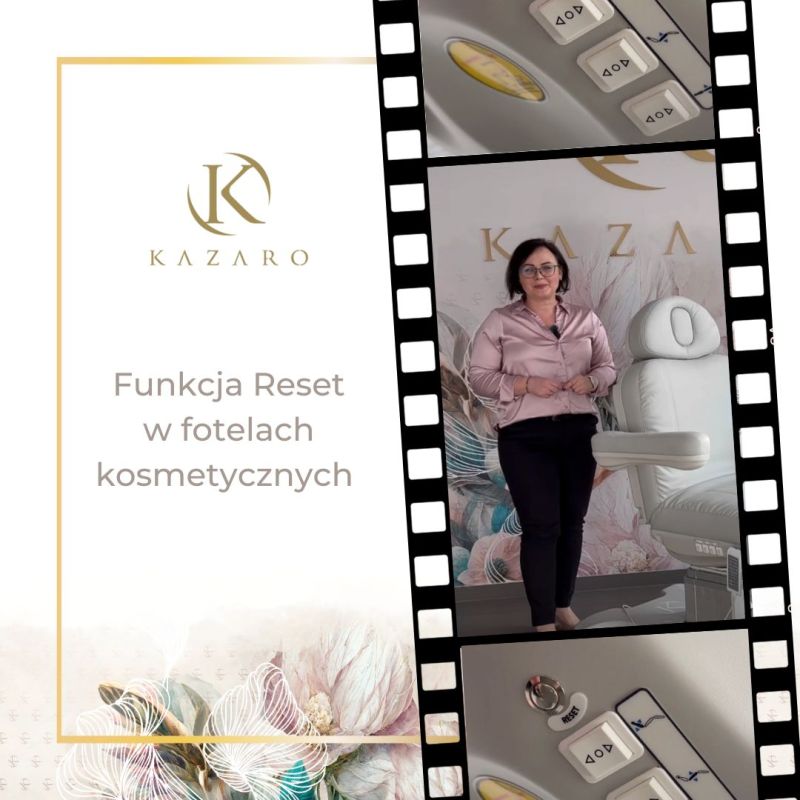 Funkcja reset w fotelu kosmetycznym - czyli jak ułatwić sobie pracę w gabinecie?