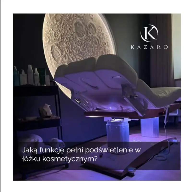 Czy kolor podświetlenia łóżka kosmetycznego ma sens?