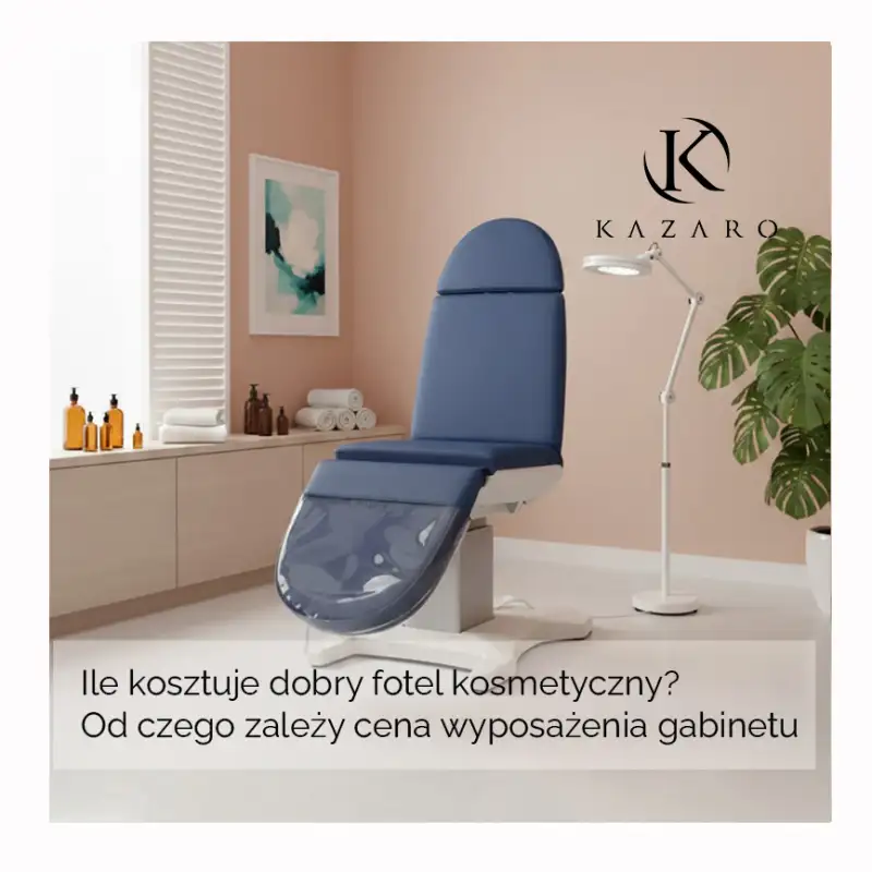 Ile kosztuje dobry fotel kosmetyczny? Od czego zależy cena wyposażenia gabinetu