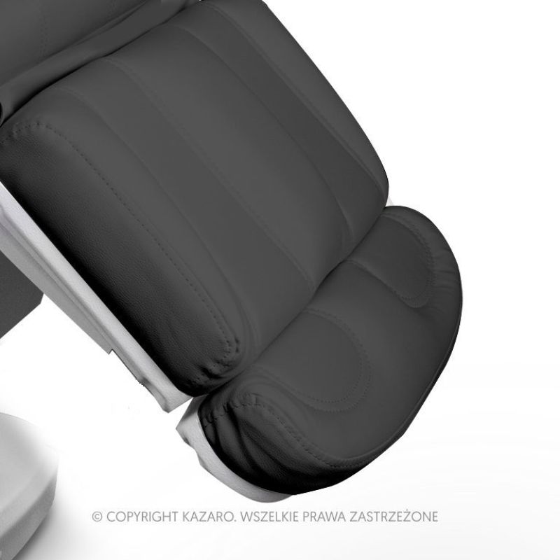 Fotel kosmetyczny MEDICO II PLUS z podgrzewaniem - Grafit
