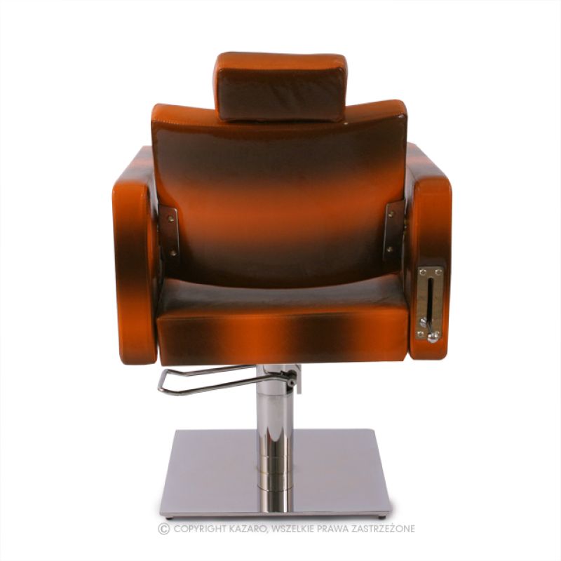 Fotel fryzjerski B-13 Pomarańczowy - produkt powystawowy