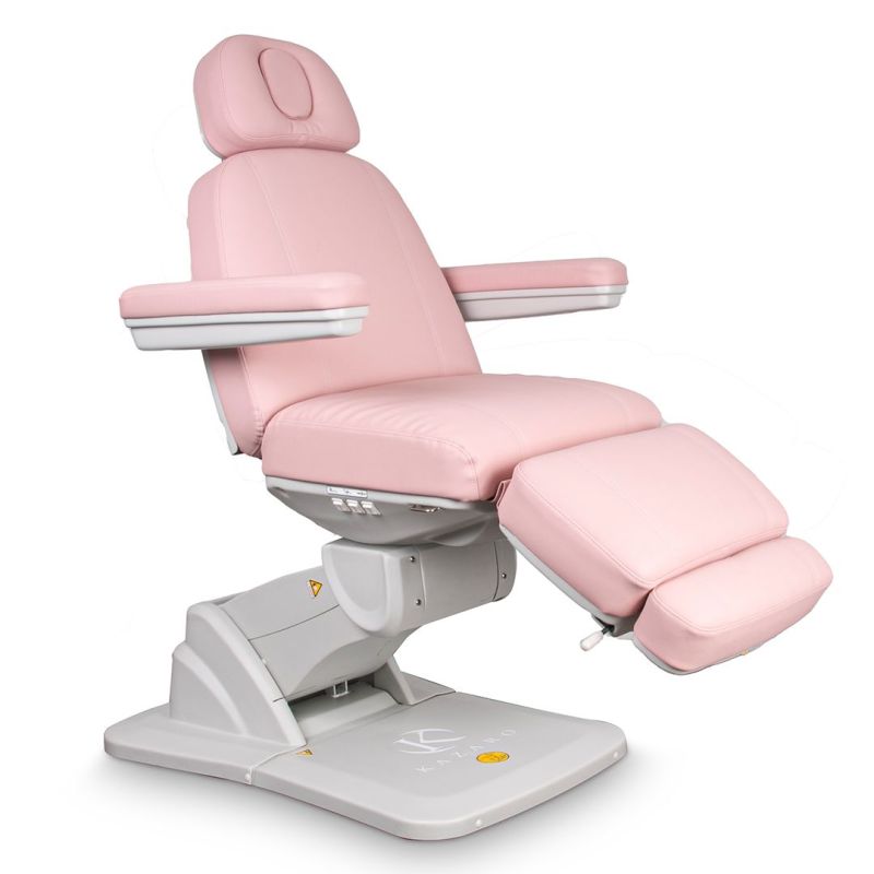 Fotel zabiegowy ANGEL Plus z podgrzewaniem - Rose