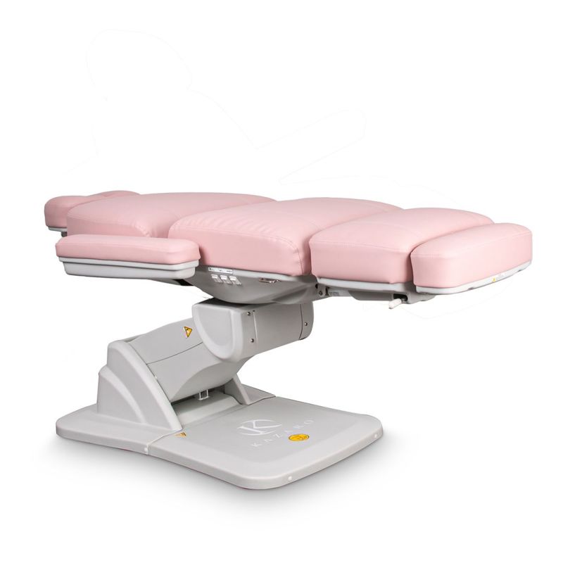 Fotel zabiegowy ANGEL Plus z podgrzewaniem - Rose