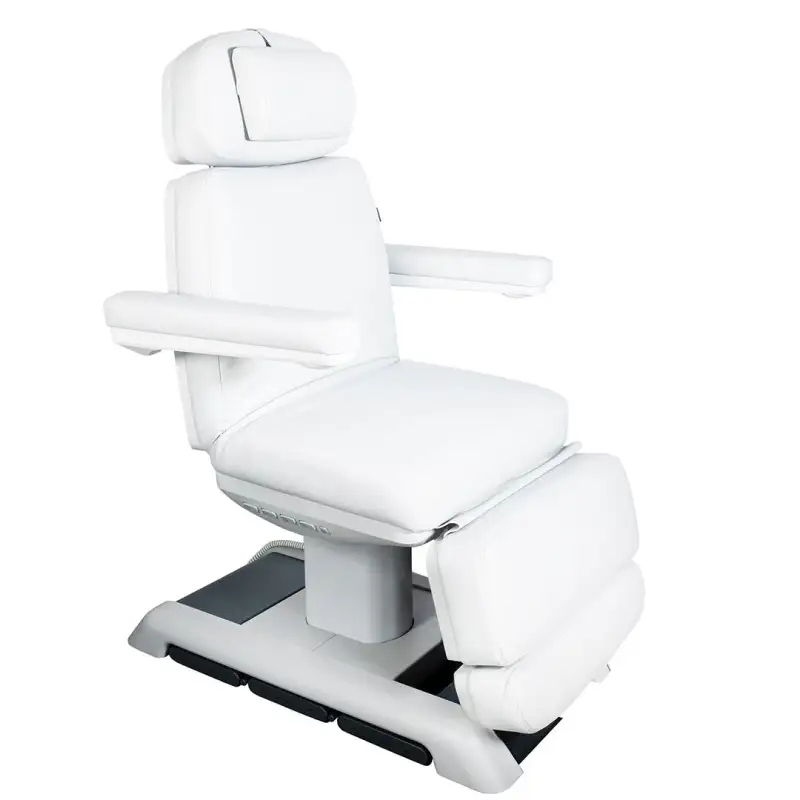 Fotel kosmetyczny ASPROMUS 2401 Plus z podgrzewaniem - Biały