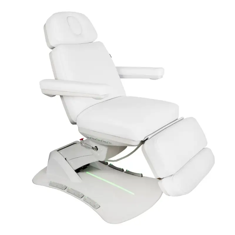 Fotel kosmetyczny ASPROMUS 2403 Plus z podgrzewaniem - Biały