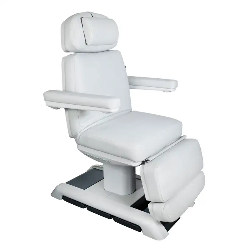 Fotel zabiegowy ASPROMUS 2401 Plus - Silvertex Sandstone