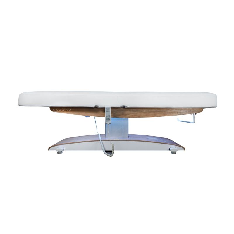 Łóżko kosmetyczne LUNA T PLUS z podgrzewaniem - Białe