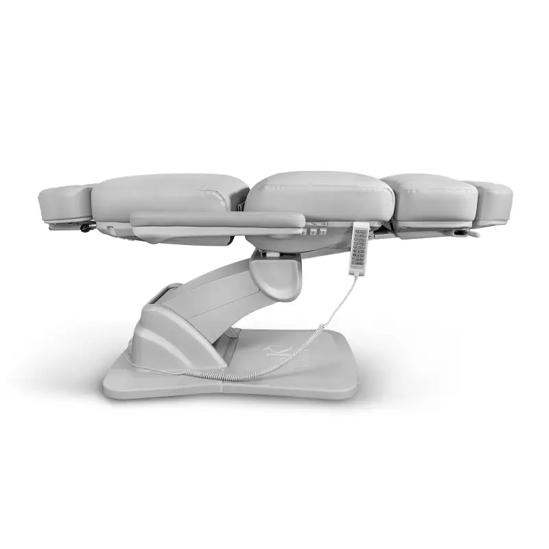 Fotel kosmetyczny ANGEL Plus z podgrzewaniem - Jasny Szary