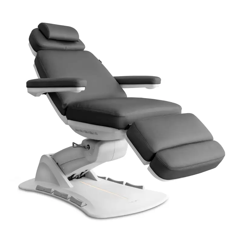 Fotel kosmetyczny ASPROMUS 2403 Plus z podgrzewaniem - Grafit