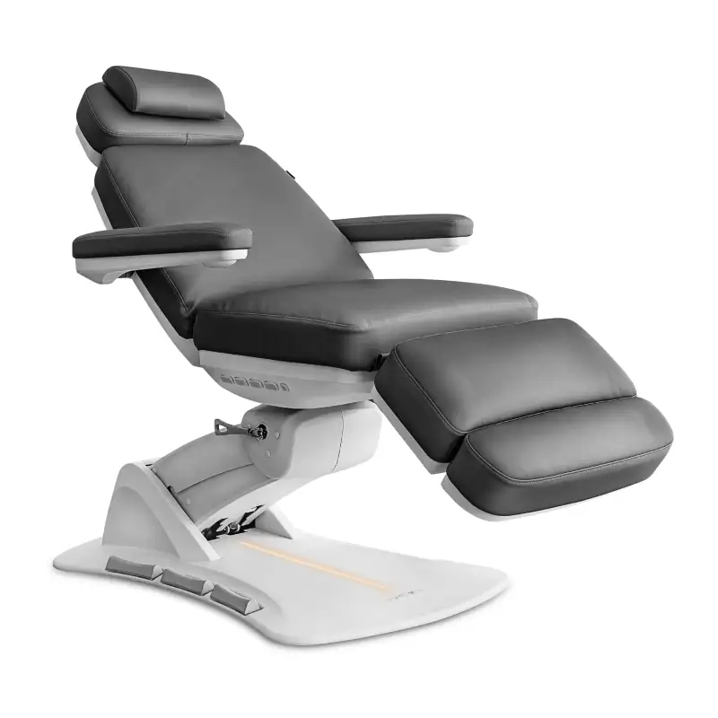 Fotel kosmetyczny ASPROMUS 2403 Plus z podgrzewaniem - Grafit